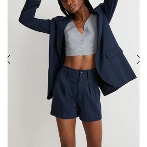 Madewell The Neale Short in Drapeweave